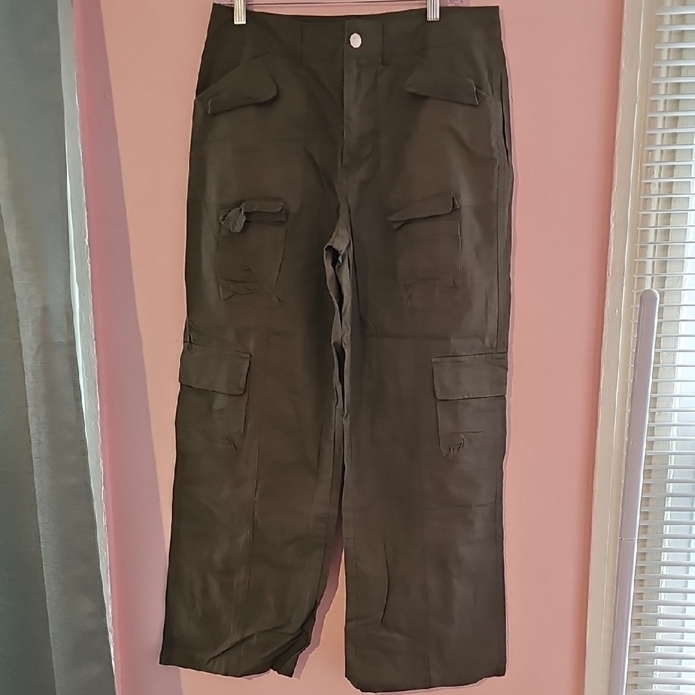 Men's Olive Cargo Pants